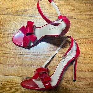 Red M. Gemi heeled sandals - size 37